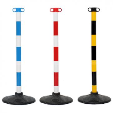 Avspärrningsstolpe plast Light