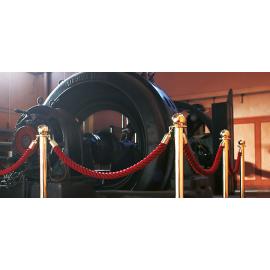 Avspärrningspaket - Crown Premium (8-stolpar/7-rep)